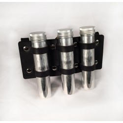 Sample Holder with 3 metal tubes